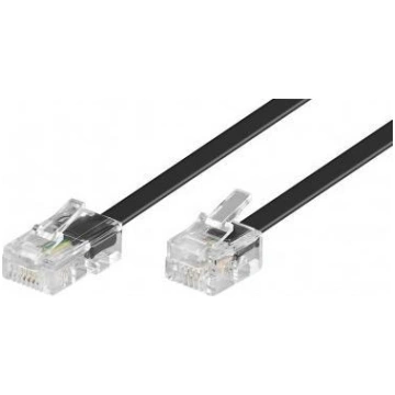 Goobay GOOBAY 10x Modular connection cable 10m bla