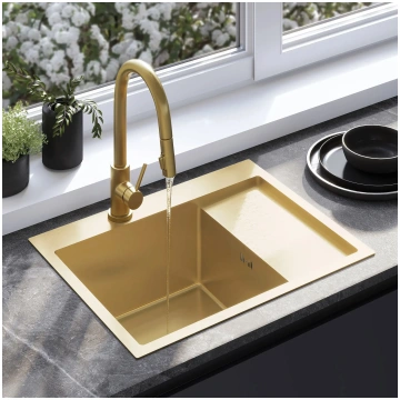 without kitchen faucet Rea