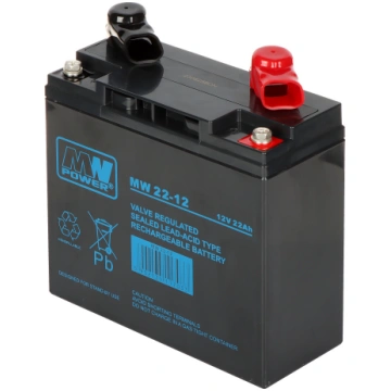 AKUMULATORS 12V/22AH-MW MW Power