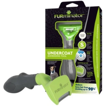 FURminator deShedding ķemme S īsā apaļa Suņiem