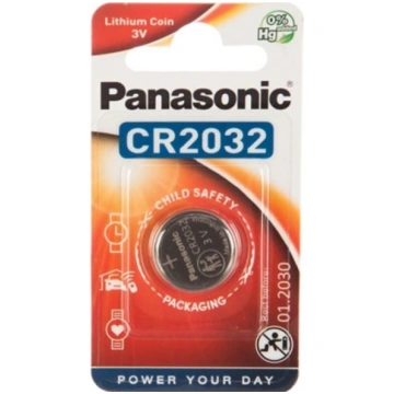 Panasonic CR2032-1BB Blister Pack 1pcs. MAN#PANCR2