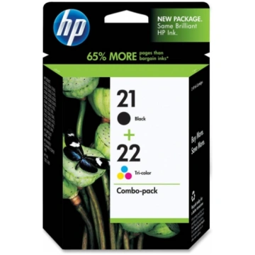SD367AE Tinte Bundle HP 21/22 Combo-Pack | D1560/D