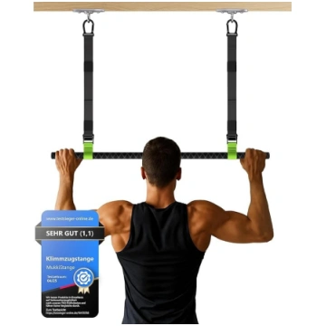 Pull-up bar griesti: noņemami, augstuma regulējami