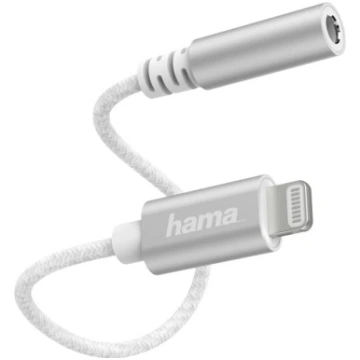Hama 00187210 Lightning Adapter to 3.5mm Audio Soc
