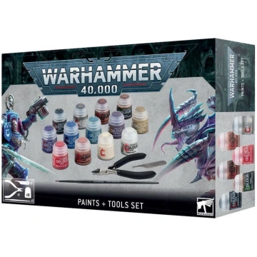 Warhammer 40,000 – Paints + Tools Set