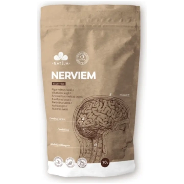 Natēja zāļu beramā tēja NERVIEM 70g