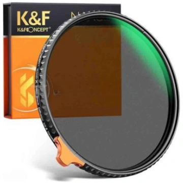 ‎K&F Concept 67mm Black Mist 1/4 + ND8-128 Variabl