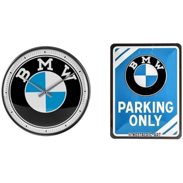 Nostalgic-Art 51097 Retro sienas pulkstenis BMW - 