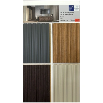 Sienu paneļi - MDF līstes MDFPP