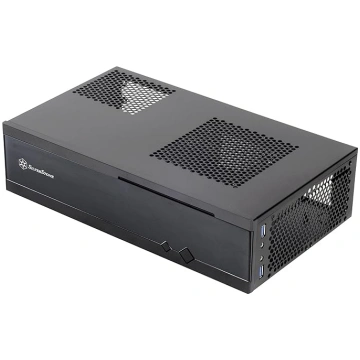SilverStone SST-ML05B Milo Mini-ITX kompakts HTPC 