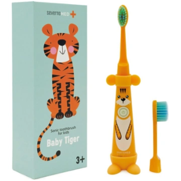 BABY TIGER soniskā elektriskā zobu birste bērniem 