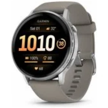 Garmin Venu 4 45mm Silver with Silver Gray Silicon