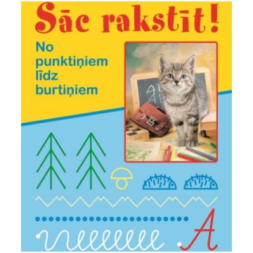 Sāc rakstīt! No punktiņiem līdz burtiņiem