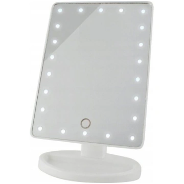 LED kosmētikas spogulis Soulima, Ø 26,5 cm
