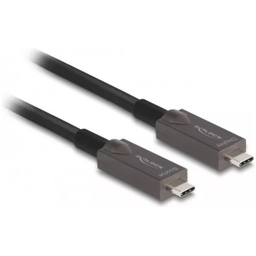 DeLOCK Active Optical USB-C Video + Data + PD kabe