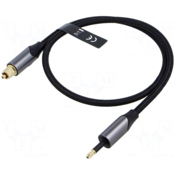 Cable | Toslink 3,5mm Mini plug,Toslink plug | 0.5