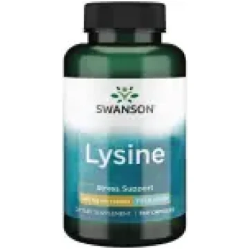 Lizīns / L-lysine 500mg - 100 kapsulas Swanson