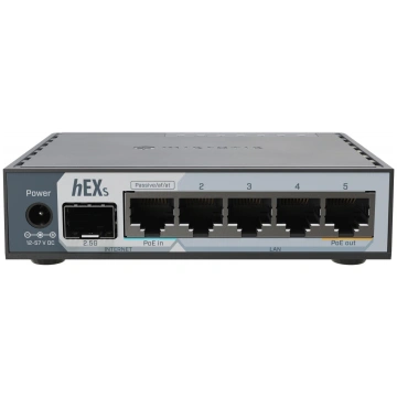 NET ROUTER/SWITCH 5PORT 1000M/HEX S E60IUGS MIKROT