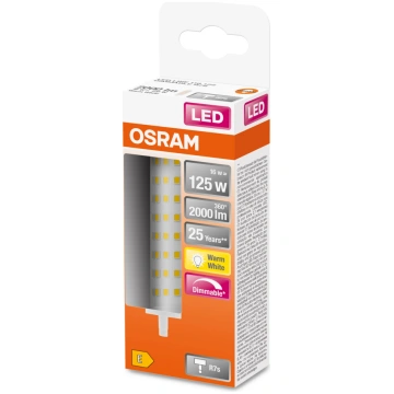 Spuldze Osram LED, Erimõõduline, balta krās., R7s,
