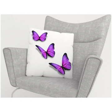 Dekoratīvas spilvendrānas - Violets tauriņš - 50x4