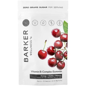Barker Wellness Co, Vitamin B-Complex Gummies, Che