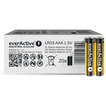 Sārma baterijas everActive Industrial Alkaline LR0