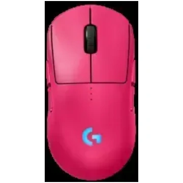 Logitech Pro 2 Lightspeed spēļu pele – rozā