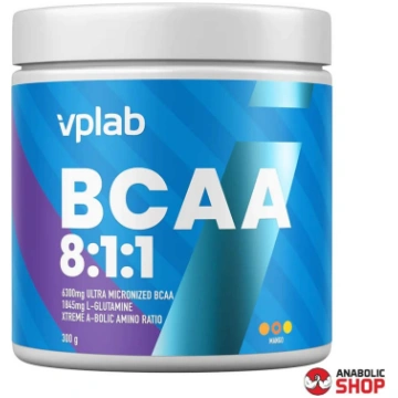 VPLAB BCAA 8:1:1 Aminoskābju komplekss 300 grami