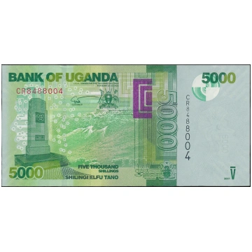 Uganda, 5000 Shilings 2021 WB8567