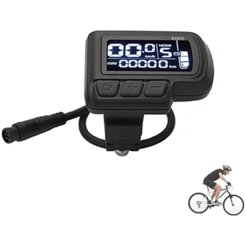 LCD velosipēda displeja mērītājs, Ebike displejs 6
