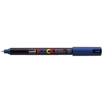 Marķieris POSCA uni PC-1MR Bullet tip zils