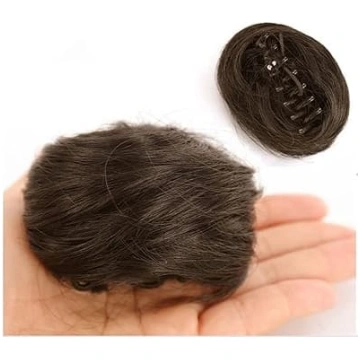 Sieviešu Dutt Haarverlängerung Clip Messy Bun Teil