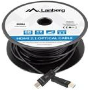 LANBERG HDMI v2.1 M/M cable 100m optical CA-HDMI-3