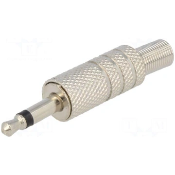Plug | Jack 3,5mm | male | mono | with strain reli