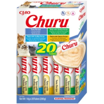 INABA Churu Variety box Tuna - cat treats - 20 x 1