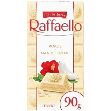 Ferrero Raffaello šokolādes batoniņš – balta šokol