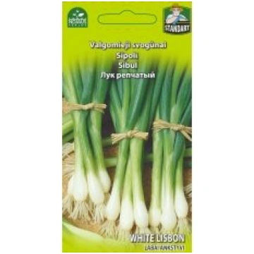 Standart vegetable Sēklas sīpoli White Lisbon 1g