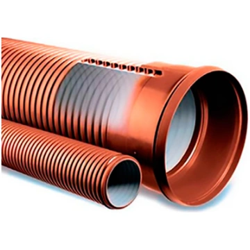 PRAGMA PP caurule 3m/gab 200/174 T8,brūna PIPE LIF