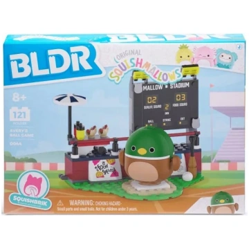 BLDR Squishmallows būvkomplekts Avery beisbola arē