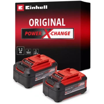 Akumulatoru komplekts EINHELL PXC, 18 V, 2 x 5,0 A