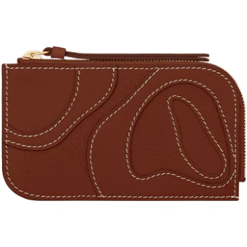 Atla Card Holder - Duo Cognac Polène