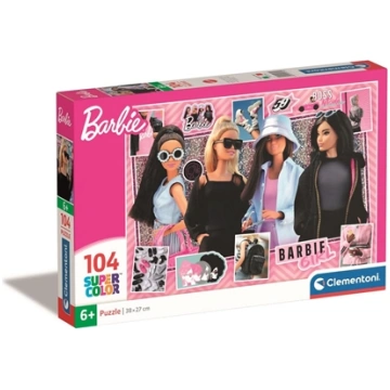 Clementoni CLE puzzle 104 SuperKolor Barbie 25754 