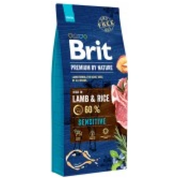 BRIT PREMIUM BY NATURE SENSITIVE LAMB 15KG SUŅIEM