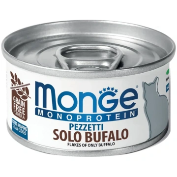 Monge monoprotein pezzetti solo bufalo 80 g