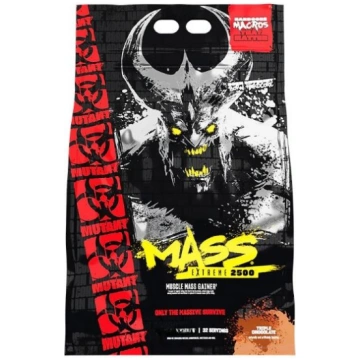 Mutant Mass Extreme 2500, trīskāršā šokolāde - 907