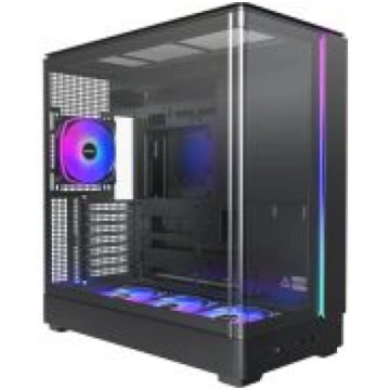 Case MONTECH micro ATX/Mini-ITX Black Midi Tower P