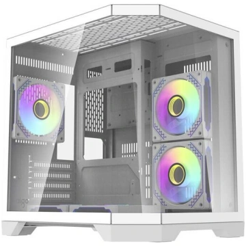 Korpuss Darflash FT350 computer case + 5 aRGB fans