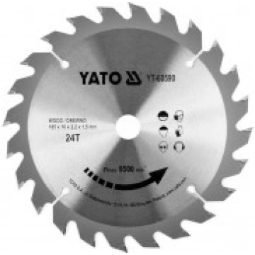 Zāģa ripa 165x24Tx16mm Yato YT-60590
