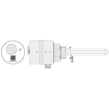 Sildelements elektrisks TJ, ieskrūvējams 7209033#8