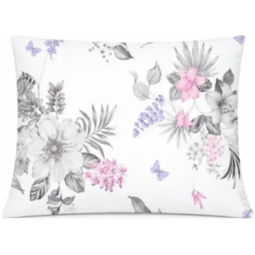 COTTON HOME Kokvilnas spilvendrāna 50x60 cm, balta